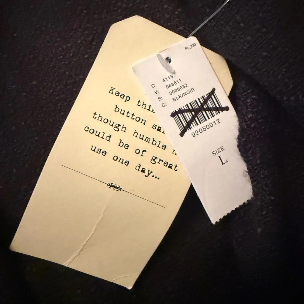 Anthropologie Black and Red Blazer with Heart Detail - Picture 2 of 12